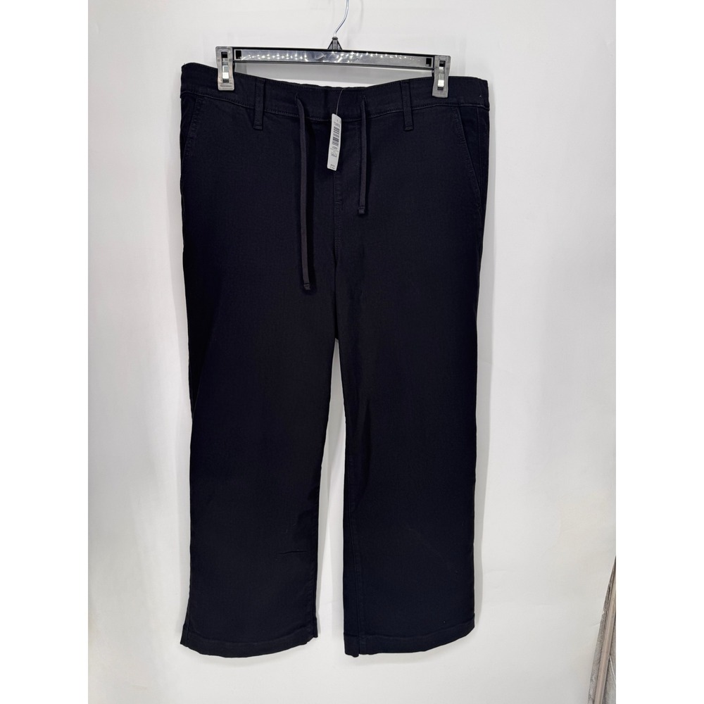 Torrid Jeans Women 2 Regular Black NWT Weekend Wide Leg Super Soft Mid-Rise Jean